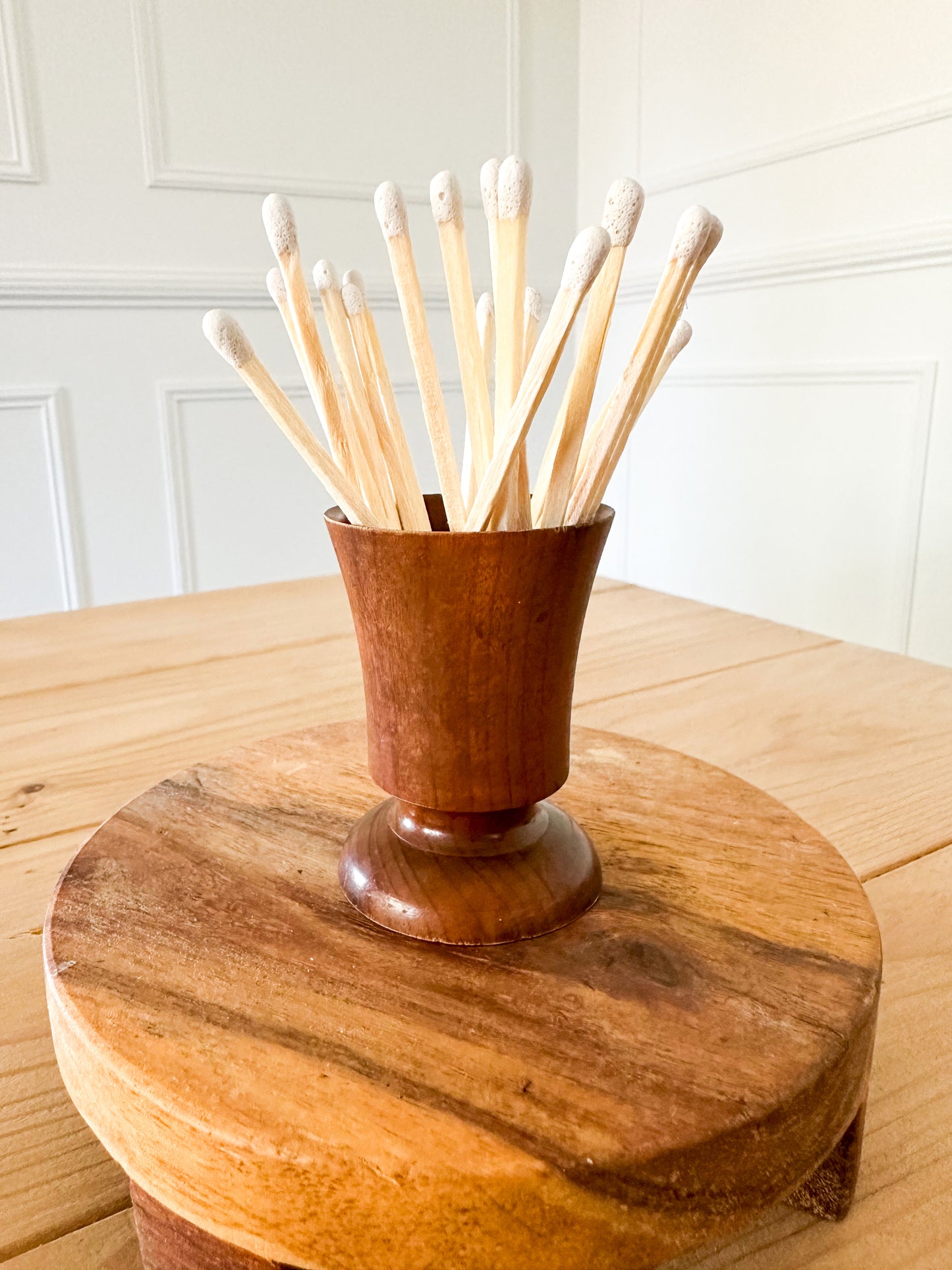 Brown Match Holder
