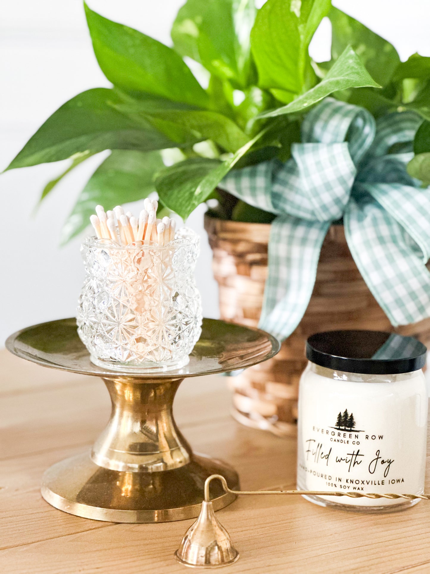 Large Sunburst Match Holder